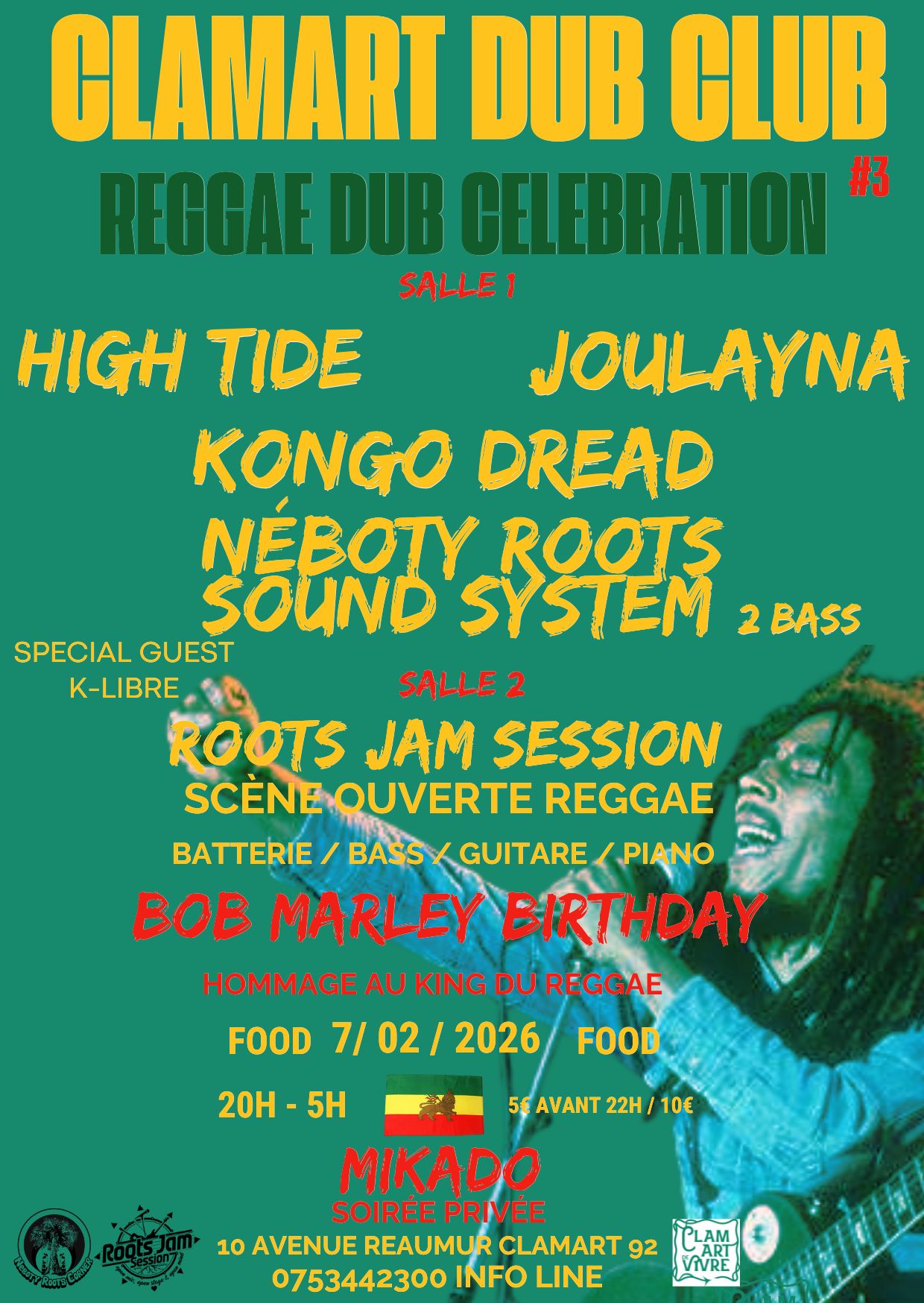 clamart du club #3 by néboty roots sound system